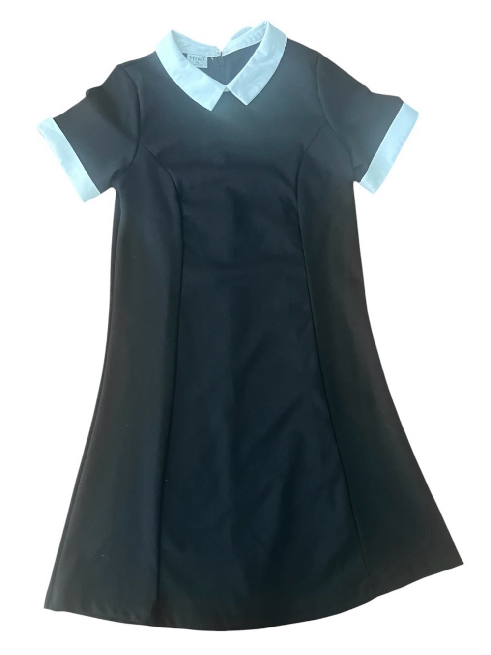 Girls Spirit Wednesday/Goth Doll Costume Kids XL Includes Wig